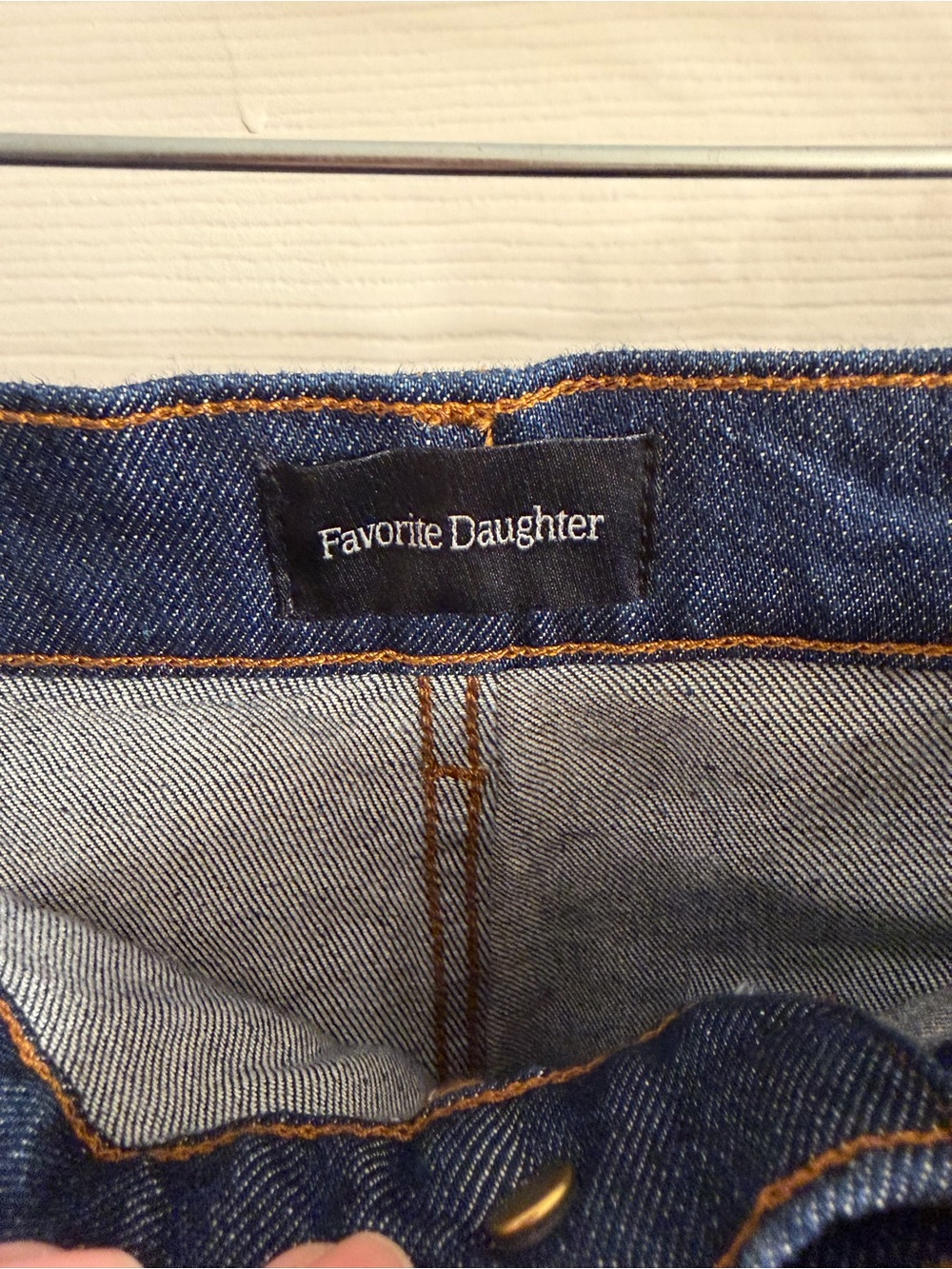 NWT Favorite Daughter Mischa High-Rise Wide-Leg “Pepper Wash”, Denim Jeans - Picture 9 of 9